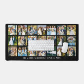 Bruiloft Multi fotocollage - Kies uw kleur Bureaumat (Keyboard & Muis)