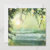 Bruiloft na de bruiloft of uitnodiging na de bruil (Achterkant)