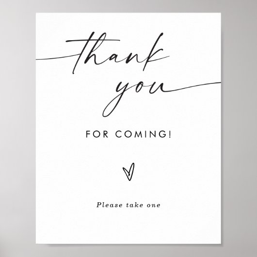 Bruiloft neem alsjeblieft één teken, huwelijksguns poster (Voorkant)