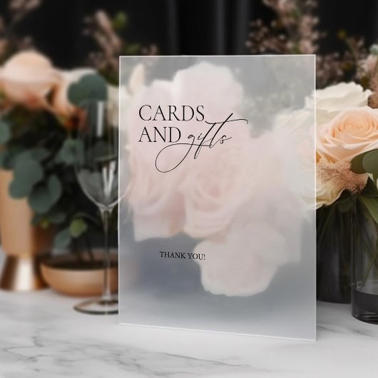 Bruiloft Neem een Gifts Spiegel Decal Sign Script