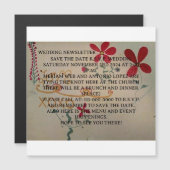 BRUILOFT NIEUWSBRIEF BRIEFKAART (Voorkant / Achterkant)