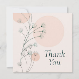 Bruiloft of douche Dank u kaarten