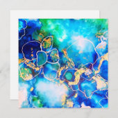 Bruiloft of douche Dank u kaarten (Voorkant / Achterkant)