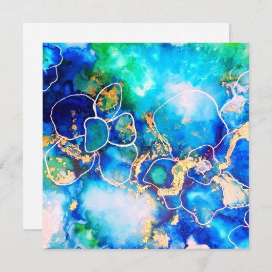 Bruiloft of douche Dank u kaarten (Voorkant / Achterkant)