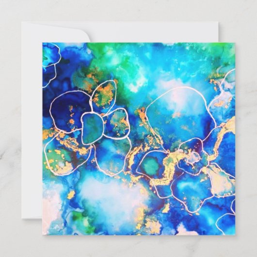 Bruiloft of douche Dank u kaarten (Voorkant)