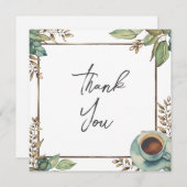 Bruiloft of douche Dank u kaarten (Voorkant / Achterkant)