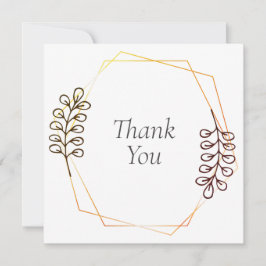 Bruiloft of douche Dank u kaarten