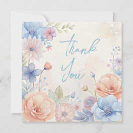 Bruiloft of douche Dank u kaarten