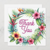 Bruiloft of douche Dank u kaarten (Voorkant / Achterkant)