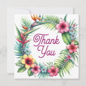 Bruiloft of douche Dank u kaarten (Voorkant)