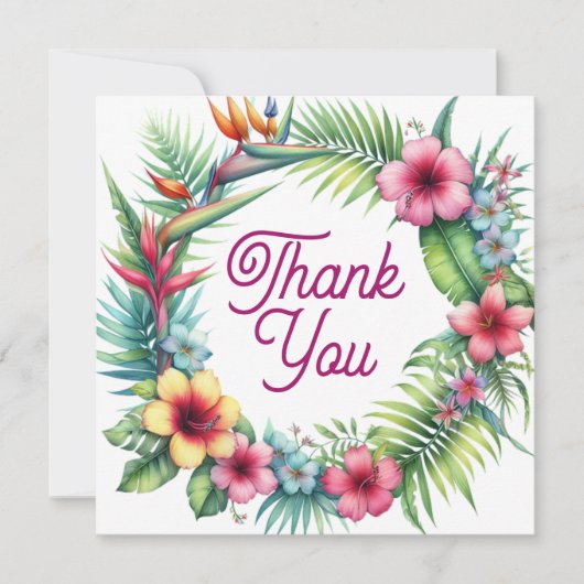 Bruiloft of douche Dank u kaarten (Voorkant)