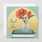 Bruiloft of douche Dank u kaarten (Voorkant / Achterkant)