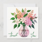 Bruiloft of douche Dank u kaarten (Voorkant)