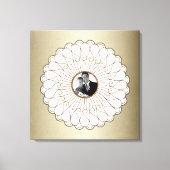 Bruiloft of Jubileum aangepaste foto gepersonalise Canvas Afdruk (Voorkant)
