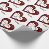 Bruiloft of jubileum cadeaupapier (Hoek)