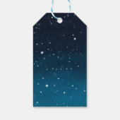 Bruiloft onder de sterren Dank u geschenk labels Cadeaulabel (Achterkant)