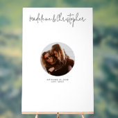 Bruiloft ondertekening Gastenboek Alternatieve fot Acryl Bord (Neutraal)