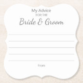 Bruiloft Onderzetters (Voorkant)