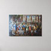 bruiloft op Cana Canvas Afdruk (Voorkant)