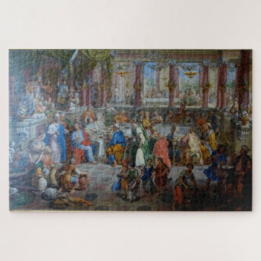 bruiloft op Cana Legpuzzel (Horizontaal)