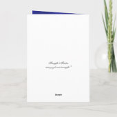 Bruiloft op het strand dolfijn bedankt (Achterkant)