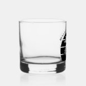 Bruiloft op het strand voor vrijgezellenfeest brui whisky glas (Rechts)