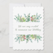 Bruiloft Opwinding Uitnodiging (Voorkant)