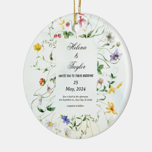 bruiloft Ornament (Links)