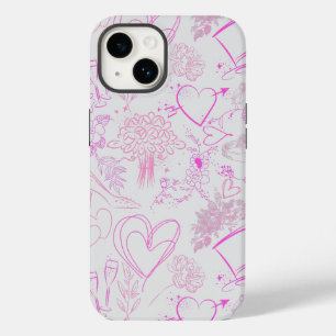 Bruiloft ornamenten patroon 02 Case-Mate iPhone 14 hoesje
