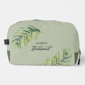 Bruiloft Palmblad Elke kleur Bruidsmeisje Toilettasje (Voorkant)