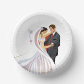 Bruiloft papier Bord (Voorkant)