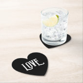 BRUILOFT PAPIER ONDERZETTER LIEFDE GUNSTEN (Insitu)