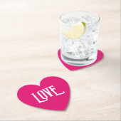 BRUILOFT PAPIER ONDERZETTER LIEFDE GUNSTEN (Insitu)