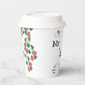 bruiloft papieren bekers (Links)