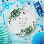 bruiloft papieren bordje (Feest)