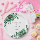 bruiloft papieren bordje (Feest)