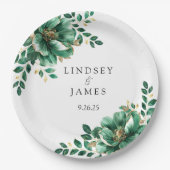 bruiloft papieren bordje (Voorkant)