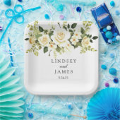 bruiloft papieren bordje (Feest)