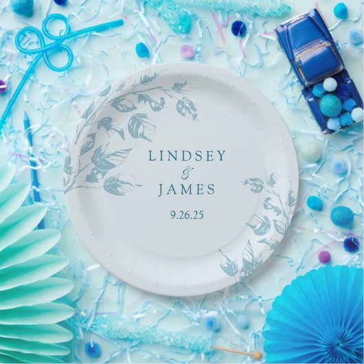 bruiloft papieren bordje (Feest)