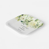 bruiloft papieren bordje (Gebogen)