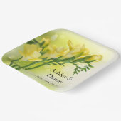 bruiloft papieren bordje (Gebogen)