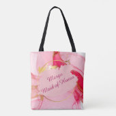 Bruiloft Party Canvas tas gepersonaliseerd (Achterkant)