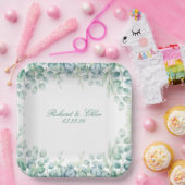 Bruiloft Party Papier Bord Botanische Eucalyptus (Feest)