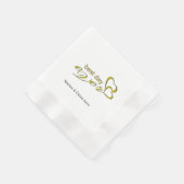 Bruiloft Party Papier Servet (Hoek)