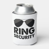 Bruiloft Party Ring Veiligheid Bruiloft Ring Blikjeskoeler (Blikje Voorkant)