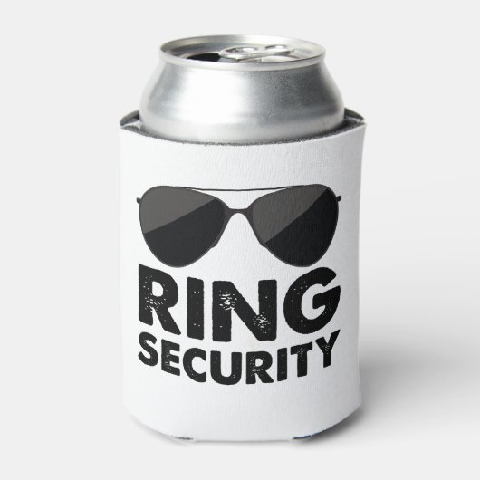 Bruiloft Party Ring Veiligheid Bruiloft Ring Blikjeskoeler (Blikje Voorkant)