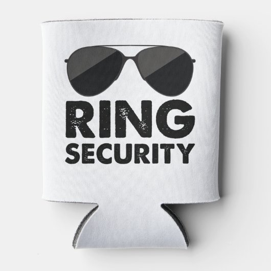 Bruiloft Party Ring Veiligheid Bruiloft Ring Blikjeskoeler (Voorkant)