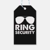 Bruiloft Party Ring Veiligheid Bruiloft Ring Cadeaulabel (Voorkant)