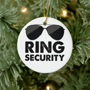 Bruiloft Party Ring Veiligheid Bruiloft Ring Keramisch Ornament