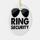 Bruiloft Party Ring Veiligheid Bruiloft Ring Keramisch Ornament (Rechts)